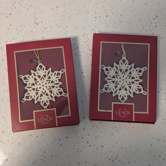 Lenox 2024 Snow Fantasy Snowflake Ornament - Picture 1 of 2